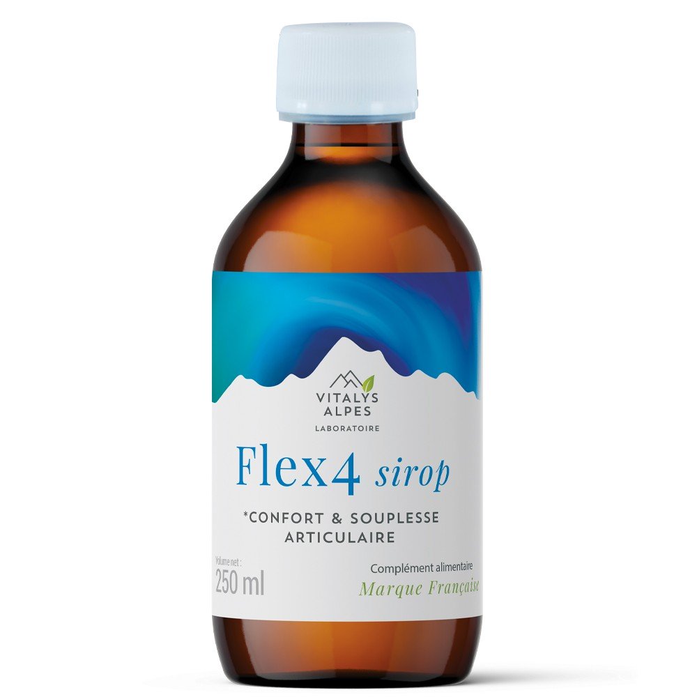 Flex 4 sirop pour soulager les douleurs et les inflammations articulaires