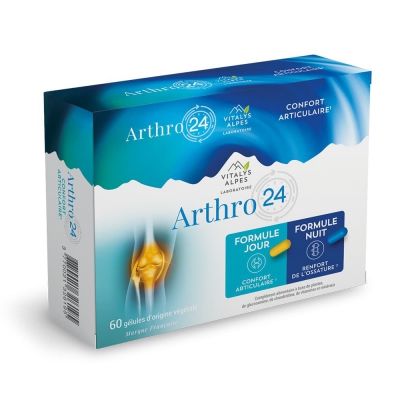 Complément alimentaire Arthro 24 pour favoriser le confort articulaire