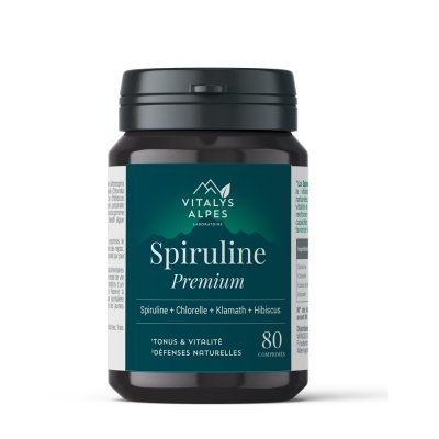Complément alimentaire Spiruline Premium pour aider à lutter contre la fatigue