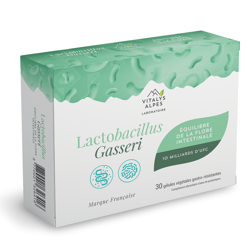 Souche probiotique Lactobacillus Gasseri programme 30 gélules