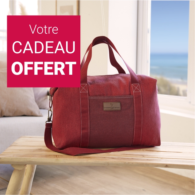 votre grand sac de voyage offert pour toute comande