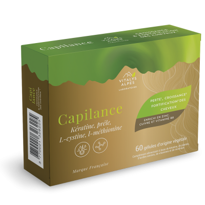 Complément alimentaire capilance pour la croissance des cheveux