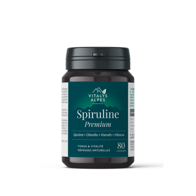 Complément alimentaire Spiruline Premium pour aider à lutter contre la fatigue