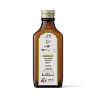 Elixir à boire du Suédois à base de  plantes bienfaisantes au quotidien
