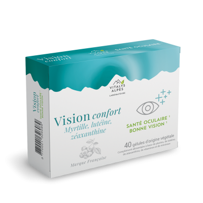 complément alimentaire Vitalys Alpes pour la vision