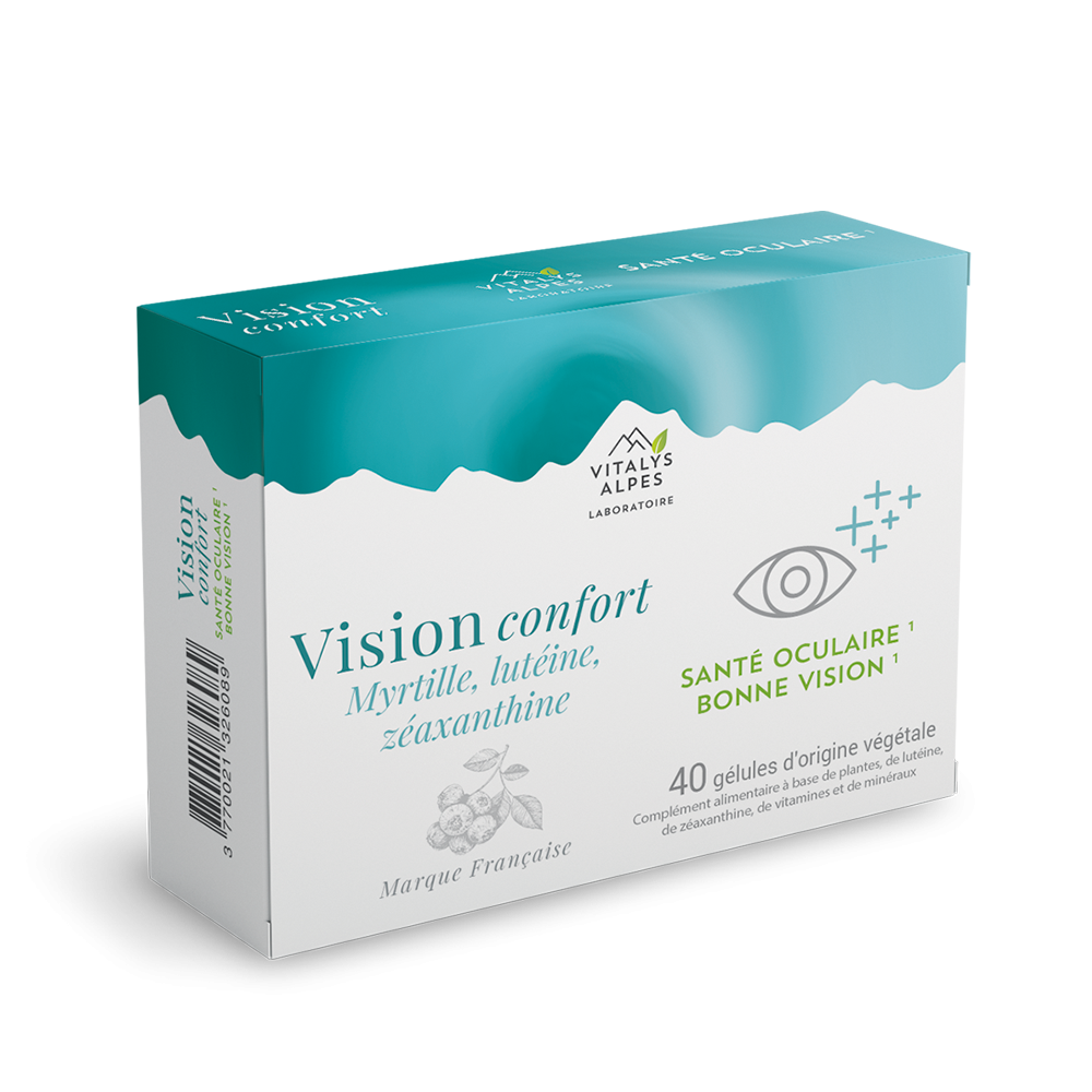 complément alimentaire Vitalys Alpes pour la vision