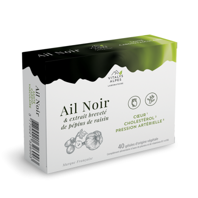 Complément alimentaire Ail noir pour la protection du coeur et des artères