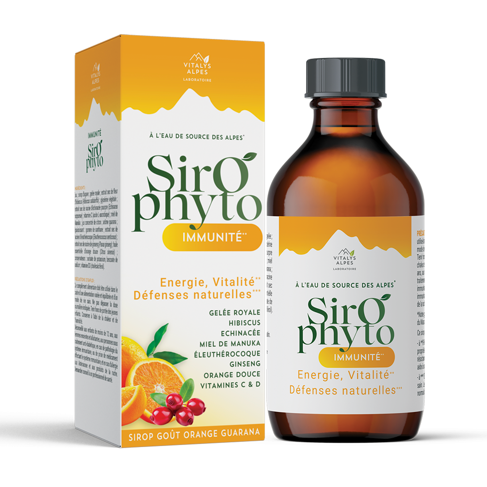 sirophyto immunité pour renforcer les défenses immunitaires - Vitalys Alpes