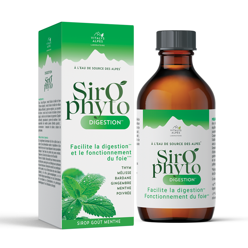 sirophyto digestion pour soutenir la digestion - Vitalys Alpes