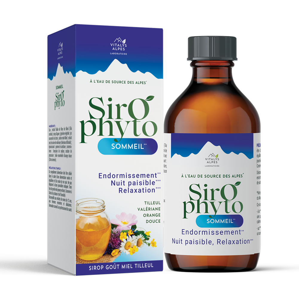 sirophyto sommeil pour favoriser des nuits paisibles - Vitalys Alpes