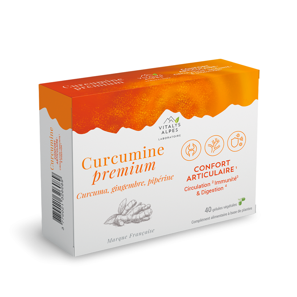 complément alimentaire curcumine premium pour les articulations