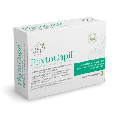 Complément alimentaire Phytocapil pour la croissance des cheveux